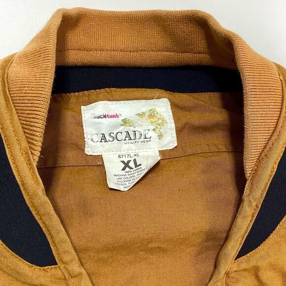 Utility Vest Fishing Vest Black Hawk Cascade Utility Vest Cargo Vest Canvas - Picture 3 of 12